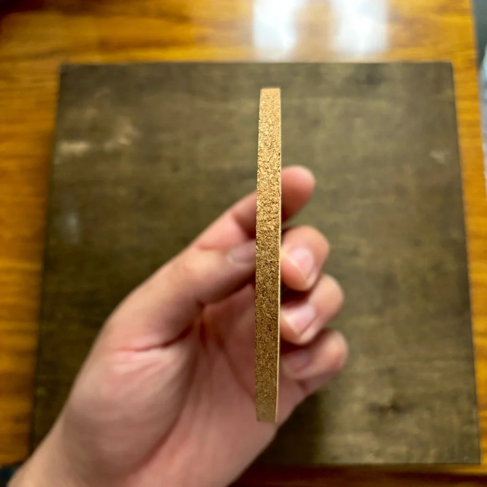Dragon Ball Z Bulma Capsule Corp Laser Engraved Cork Coaster